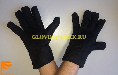 Перчатки из искусственной замши утепленные ПИЛОТ ЛЮКС по оптовым ценам в Москве от производителя, с доставкой