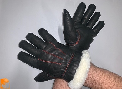 Перчатки кожаные комбинированные утепленные Thinsulate до 50С Evolution Premium р.11 (упаковка 72 пар) по оптовым ценам в Москве от производителя, с доставкой