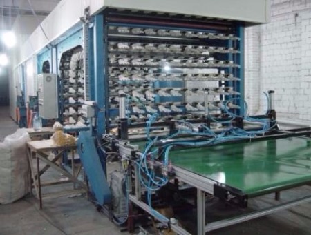 Оборудование на производстве перчаток