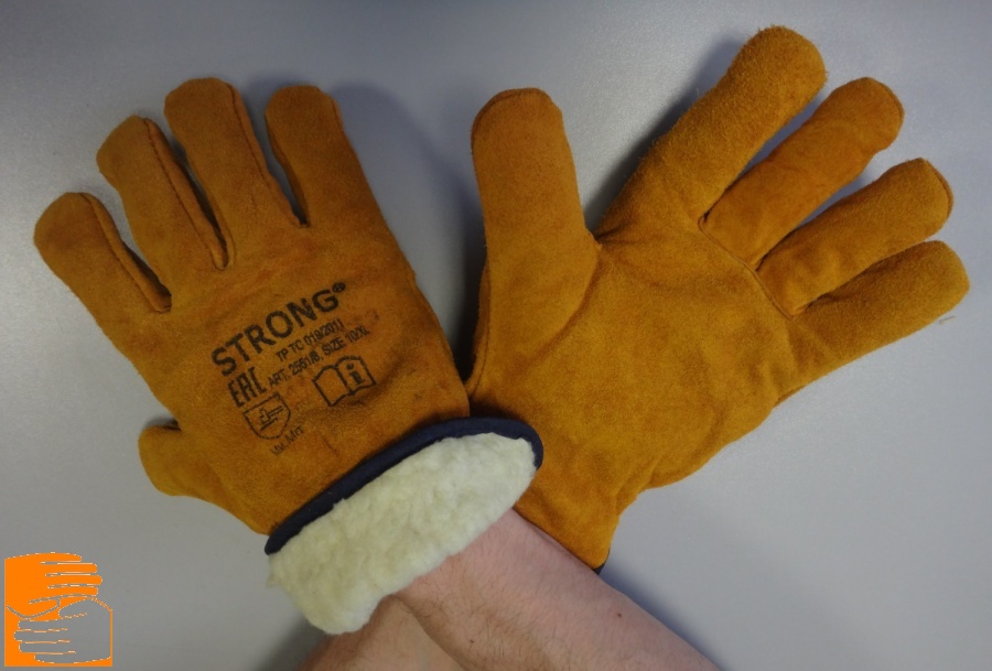Спилковые перчатки: как выбрать утепленные и усиленные цельноспилковые зимние краги, советы по эксплуатации