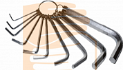 Набор ключей имбусовых на кольце шесигранник 8шт, 1,5-6мм по оптовым ценам от производителя, с доставкой