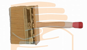 Кисть макловица (щетина натуральная, деревянная ручка), 30x120 по оптовым ценам от производителя, с доставкой