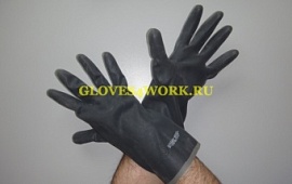 Купить оптом Перчатки кислотощелочестойкие КЩС тип 1 (АЗРИ), от производителя в Москве, с доставкой