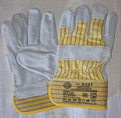 Купить оптом 25.10.23.+++++Перчатки спилковые комбинированные ТРАЛ ЛЮКС , от производителя, с доставкой